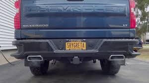 What is the Stock Exhaust Size on a Silverado